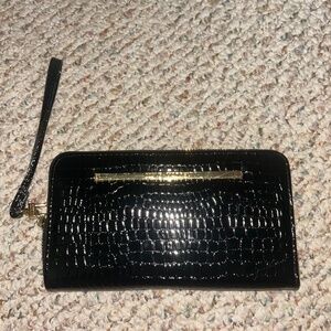 Steve Madden wallet black large